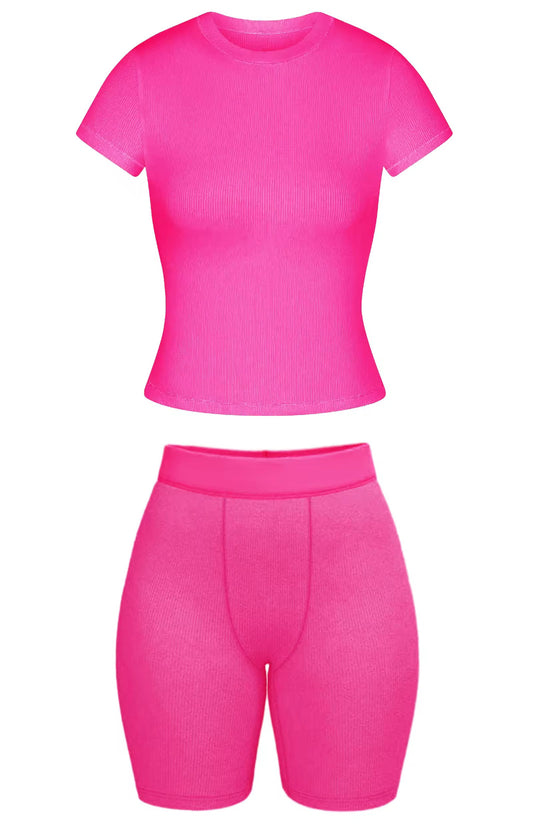 Hot pink tank top