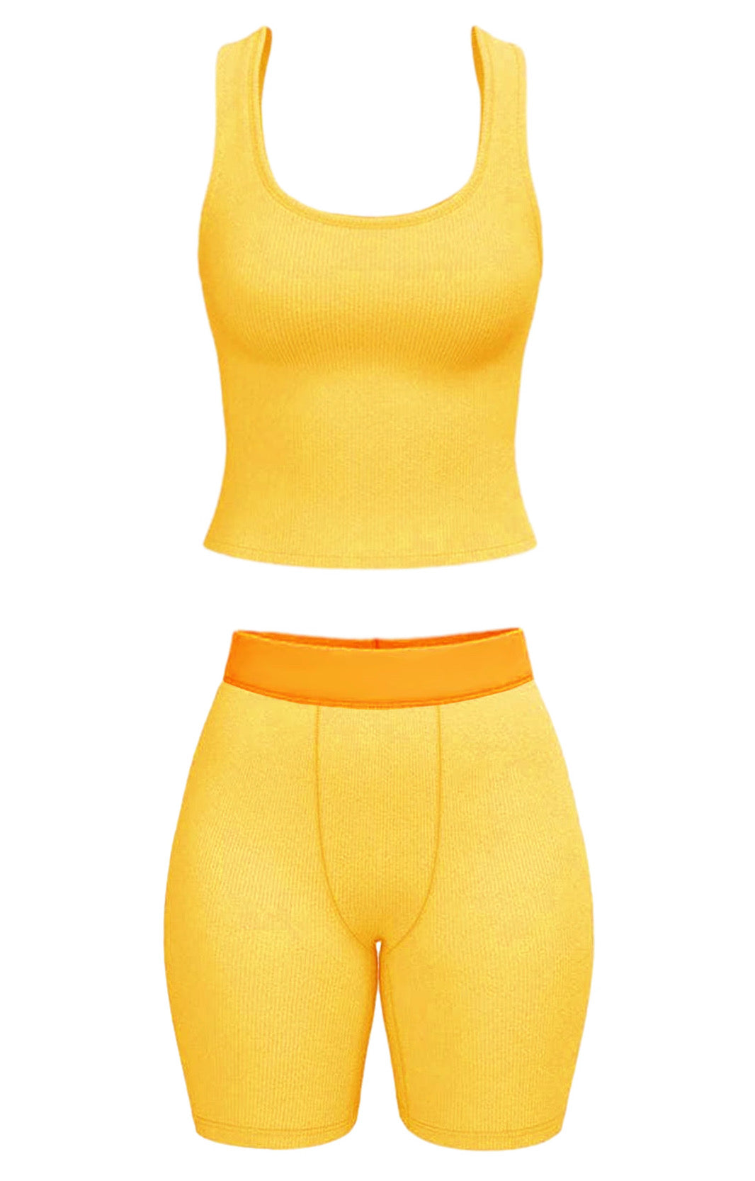 Yellow tank top