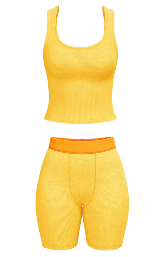 Yellow tank top